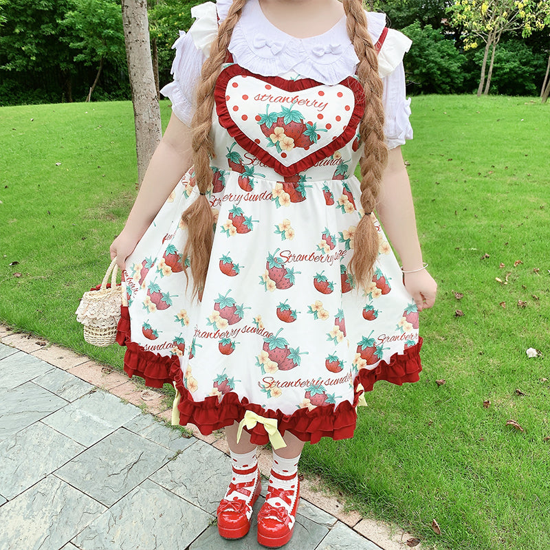 Lolita strawberry dress PL53392