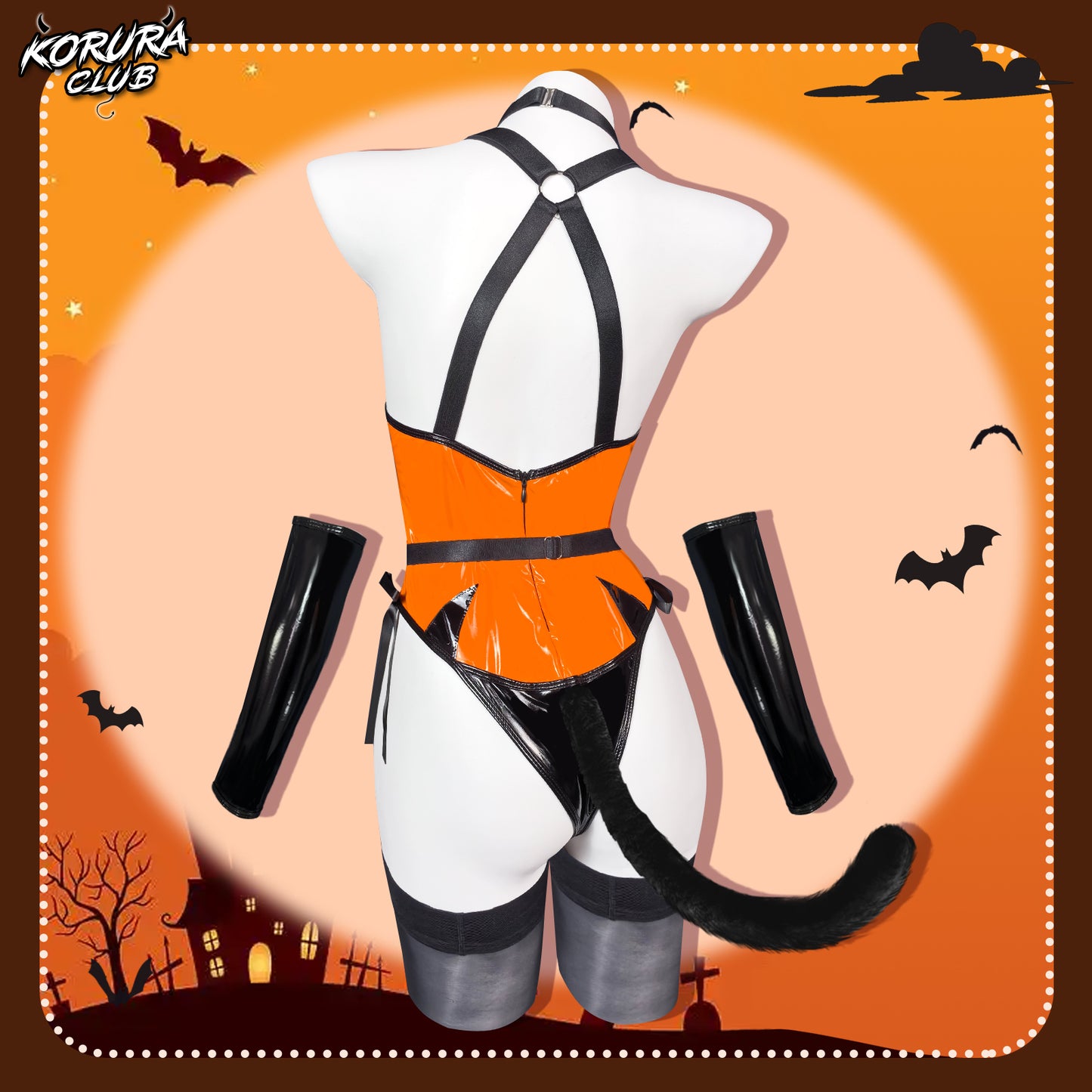 Pre-order Halloween Pumpkin Bodysuit KO162