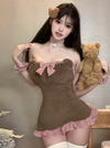 Cute Plush Bear Nightgown PA10208