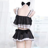 chiffon cat girl suit nightdress PL53498