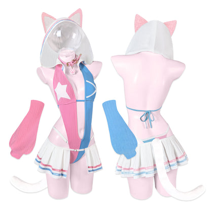 Pre-sale Star Cat Cosplay Bodysuit KO150