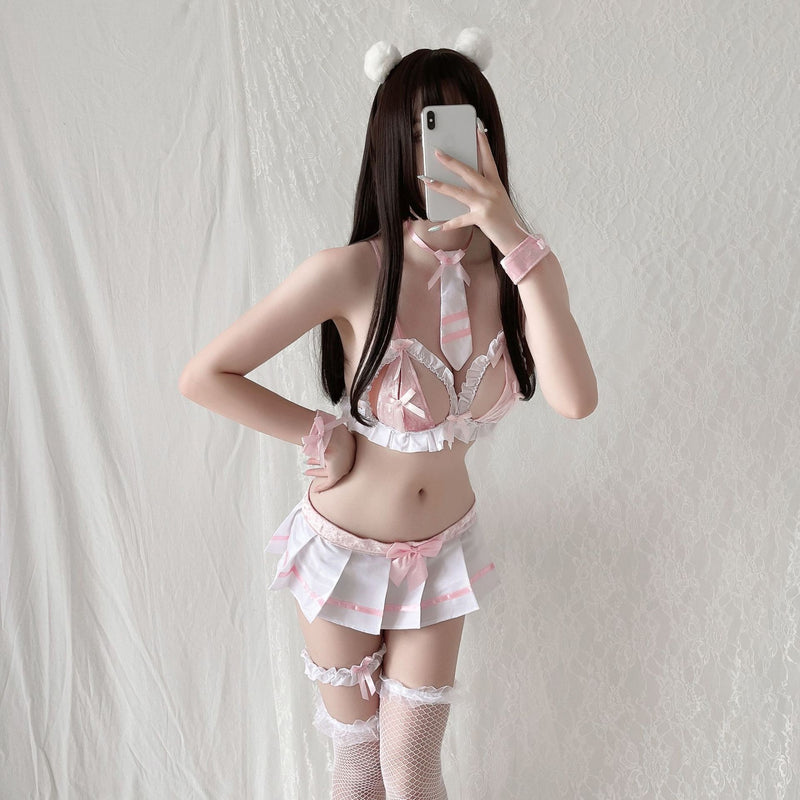 Sexy maid uniform set PL53757