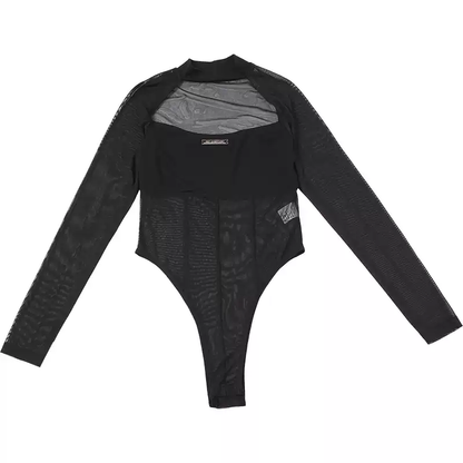 Mesh Sheer Bodysuit PA20338