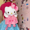 Y2K pink kitten plush backpack PL53439