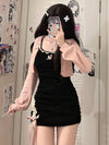 Lace Suspender Dress PL53820