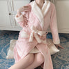 Plush Bow Pajama Set PA10238