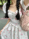 Sweet Cute Puff Sleeve Dress PA10140