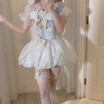 Lolita fairy fluffy princess dress PL53220