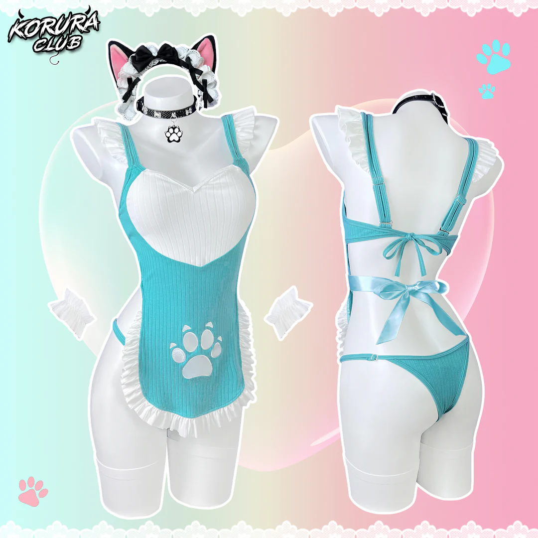 KORURACLUB-Pre-sale Neko Maid Cosplay Costume KO104