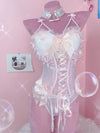 Cute Lace Suspenders PL53715