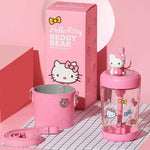 kitty portable straw cup PL53515