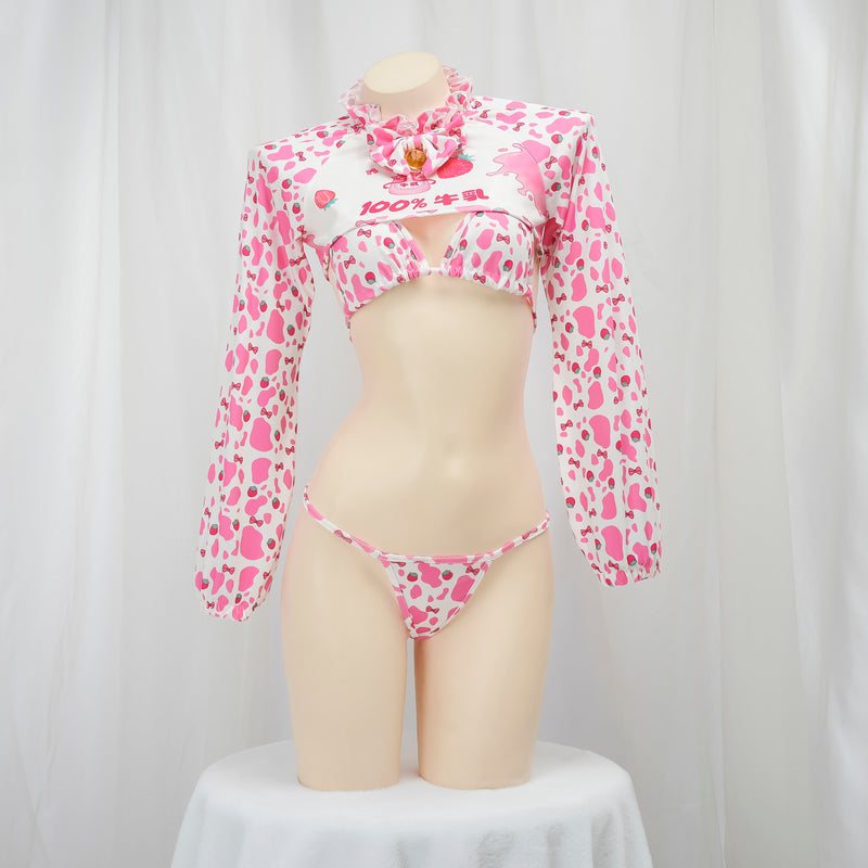 Pink Printed Pajamas PA10244