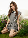 doll collar dress PL53383