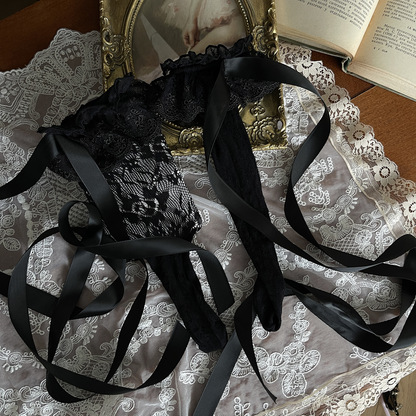Lace-strap girl stockings PA20077