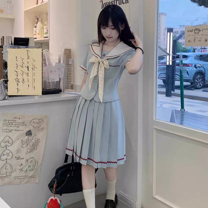 College summer uniform skirt PA20097