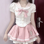 Pink and White Sweet set L53573