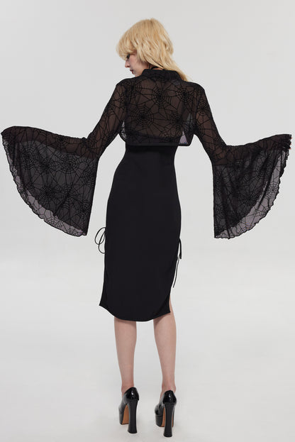 Pre-Sale Gothic Lace Spider Lingerie Set (2-Piece) HK003