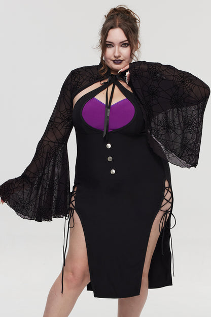Pre-Sale Gothic Lace Spider Lingerie Set (2-Piece) HK003