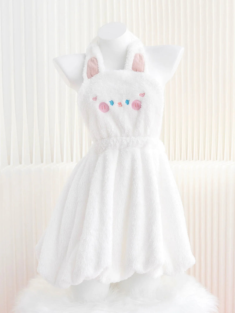 Cute Rabbit Plush Dress PL53822
