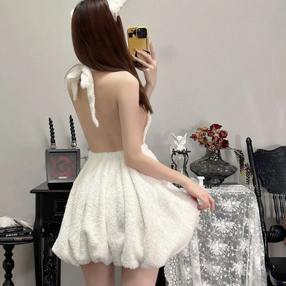 Cute Rabbit Plush Dress PL53822