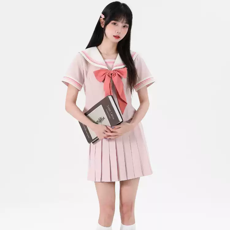 Bow pleated skirt PA20099