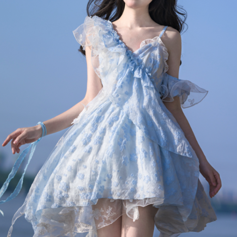 Lolita Irregular Hem Dress PL53179