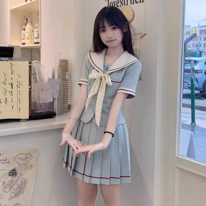 College summer uniform skirt PA20097