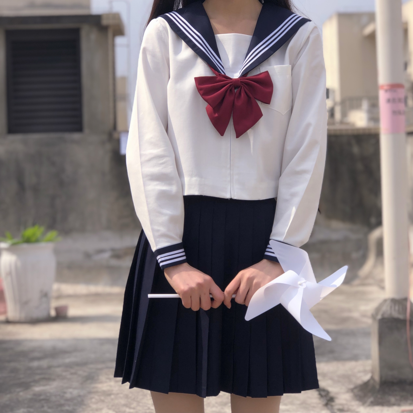 Mid-length sailor suit PA20102