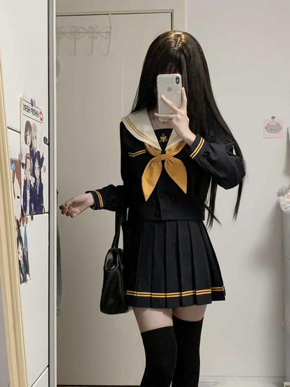 pleated skirt suit PA20098