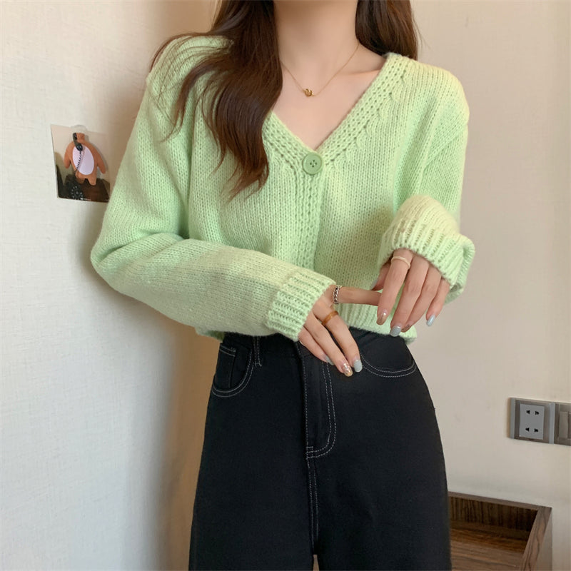 Sweet Knitted Cardigan PA10021