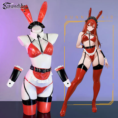 Sexy Bunny Maid Cosplay Costume for Roleplay ko67