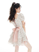 French Floral Dress PL53457