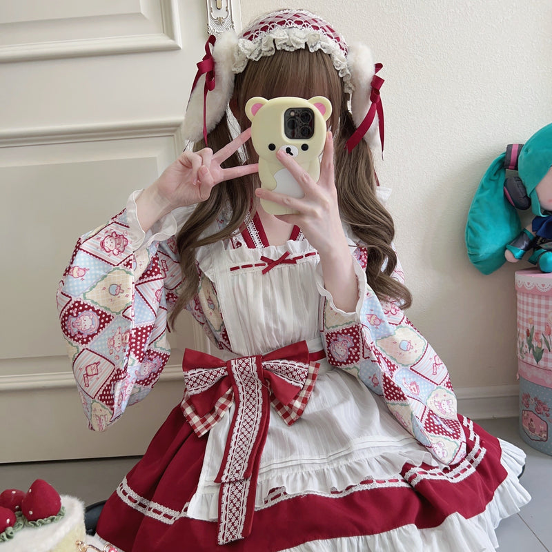 Cute lolita maid dress PL53770