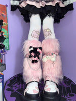 Y2K Plush Leg Warmers PA10124