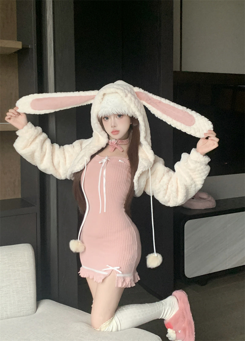 Bunny Ears Coat + Dress PA10012