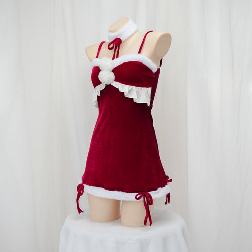 Plush Christmas Dress PA10203