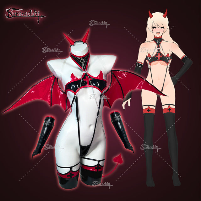 KORURACLUB-Cosplay Devil Nurse Succubus Lingerie KO17