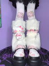 Y2K Plush Leg Warmers PA10124