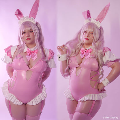 Cosplay Pink Bunny Maid Lingerie KO137