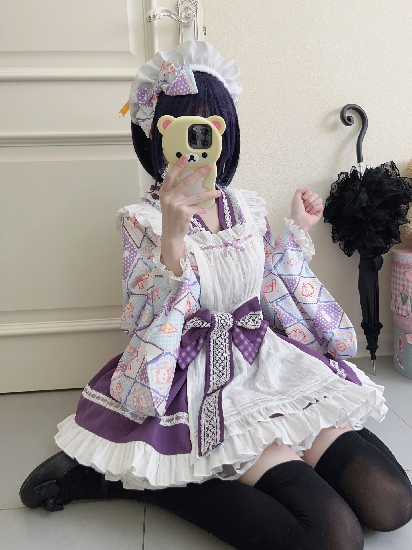 Cute lolita maid dress PL53770