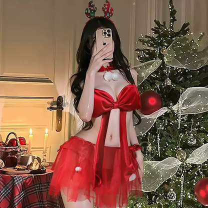 Christmas-Themed Slip Dress PA20315