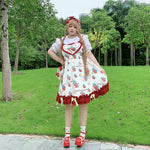 Lolita strawberry dress PL53392