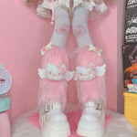 Y2K Plush Leg Warmers PA10263