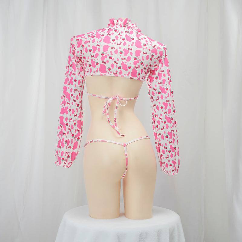 Pink Printed Pajamas PA10244