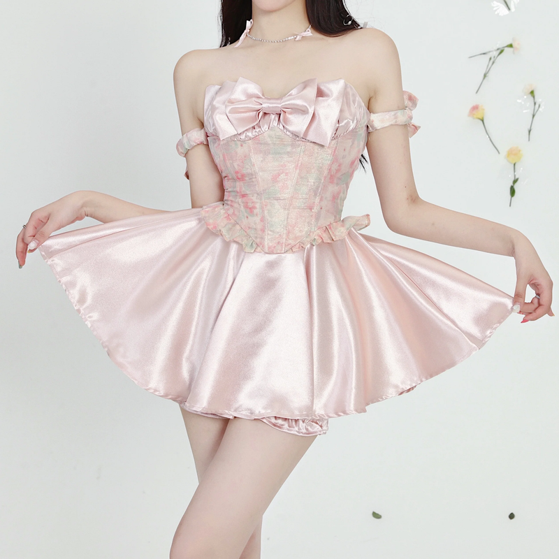 Pink Bow Dress PL53745
