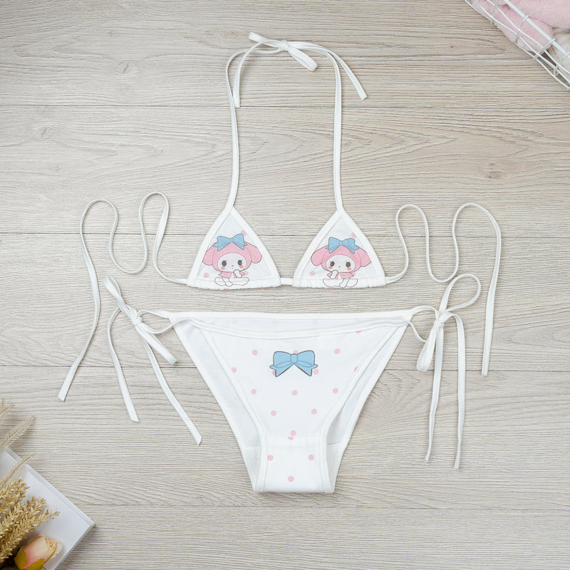 Cute Cartoon Print Bikini PA10171