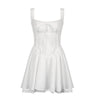 French Lace Square Neck Slip Dress PL53442