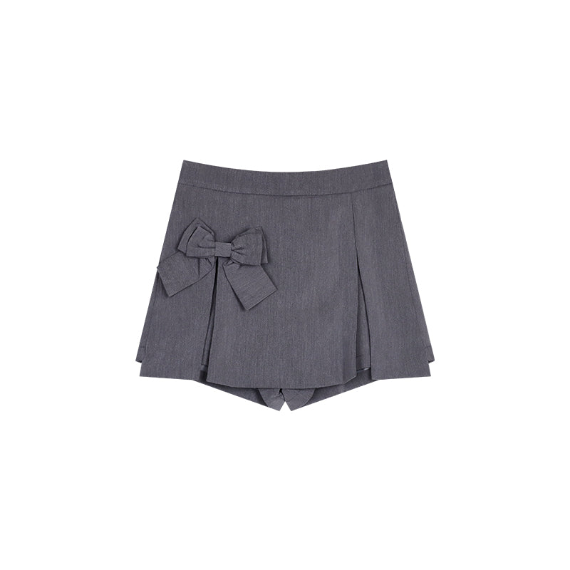 Short hot girl shirt + high waist slit skirt PL53247