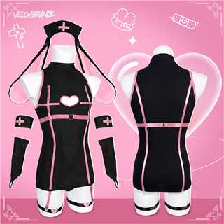 Sweetheart Bunny Nurse Dress (8-Piece Set) AS49