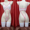 Polka Dot Suspender Bodysuit PA10138